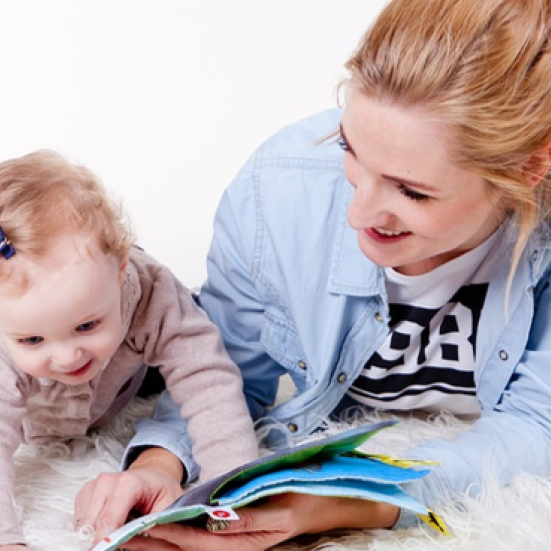 Logo for Bibliotekernes Sprogspor