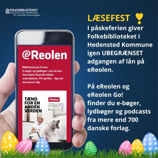Mobil med app'en eReolen