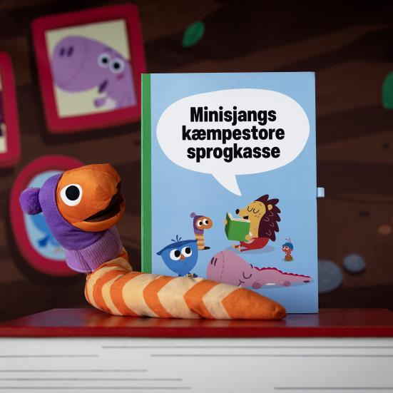Minisjangs kæmpestore sprogkasse