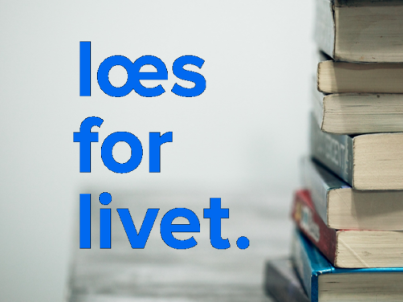 Logo for Læs for livet