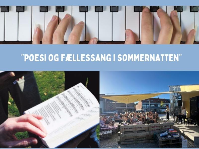Sangbog, fællessang i Tørring, hænder på klaviatur