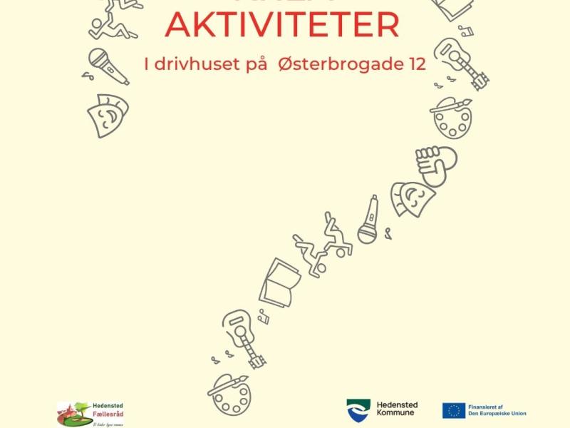 Spørgsmålstegn lavet af kreative billeder