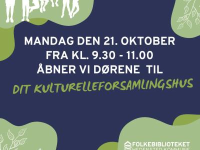 Billede med blomster og mennesker
