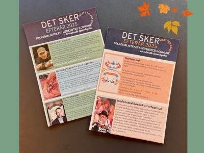 Arrangementsfoldere for efteråret 2025