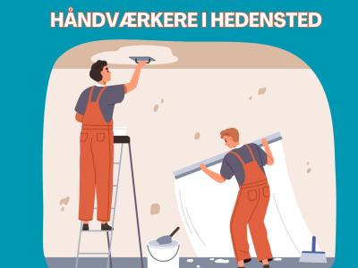 Håndværkere maler og tapetserer