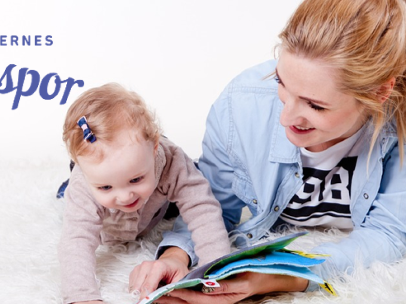 Logo for Bibliotekernes Sprogspor