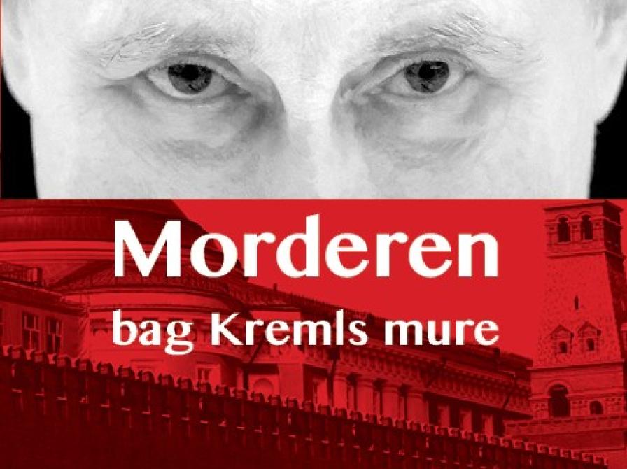 Bogforside af Morderen bag Kremls mure