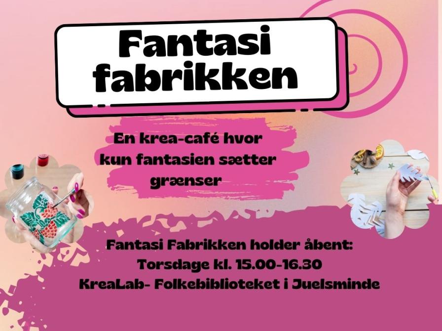 Plakat vedrørende Fantasifabrikken