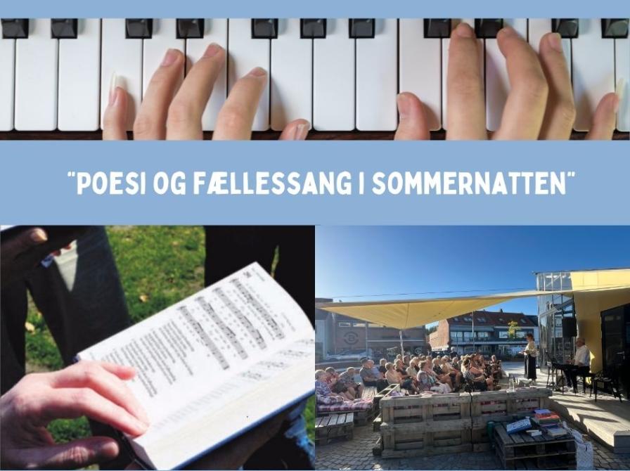 Sangbog, fællessang i Tørring, hænder på klaviatur