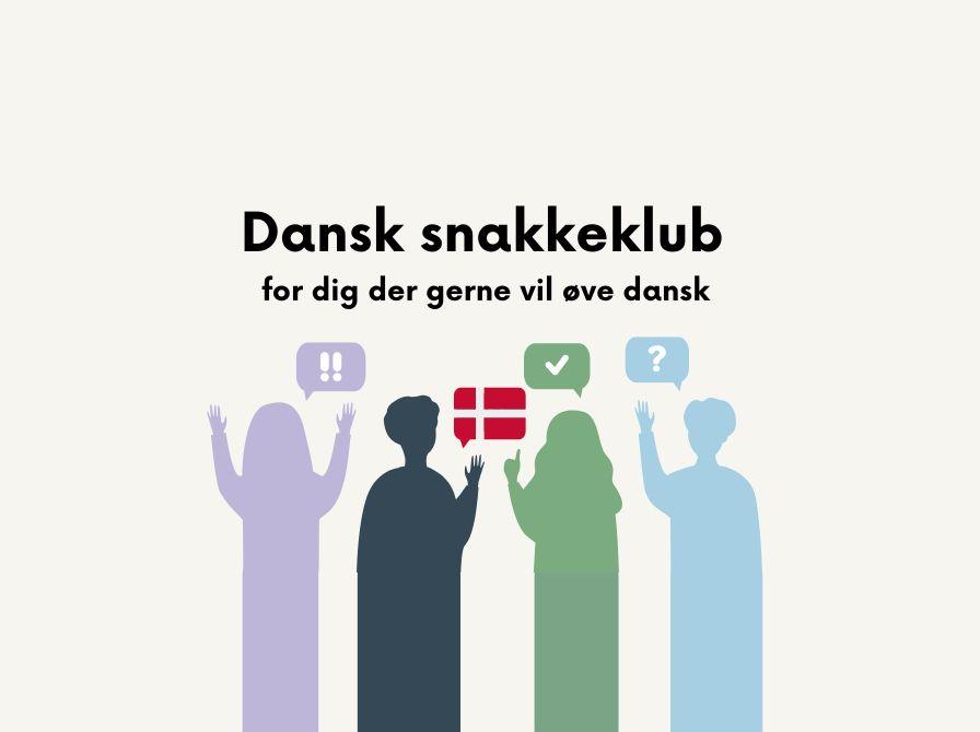 Logo for Dansk snakkeklub